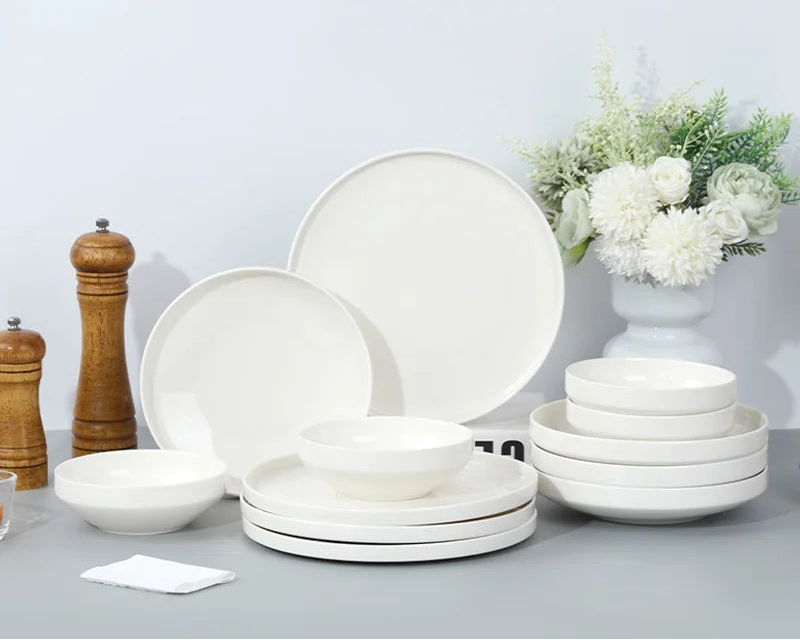 12-teiliges Porzellan-Schalenset