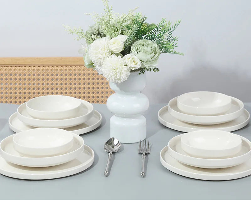 12-teiliges Porzellan-Schalenset